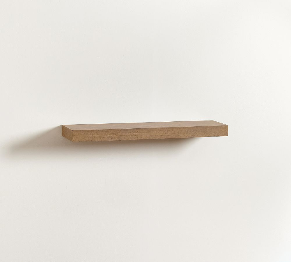 Brighton Floating Wood Shelves (36"-60") | Pottery Barn (US)