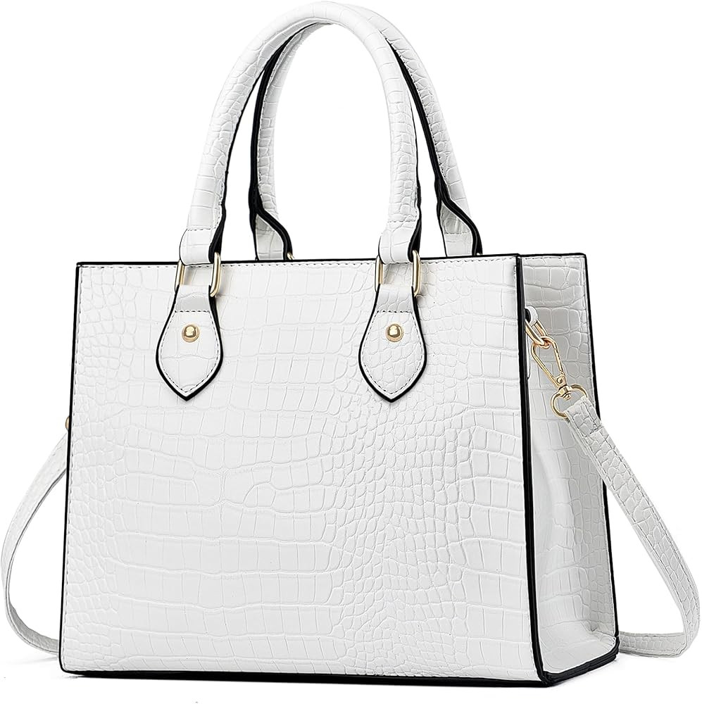 CHICAROUSAL Crossbody Purses and Handbags for Women PU Leather Tote Top Handle Satchel Shoulder B... | Amazon (US)