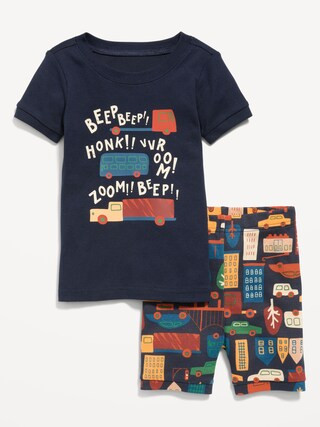 Unisex Snug-Fit Graphic Pajama Set for Toddler & Baby | Old Navy (CA)