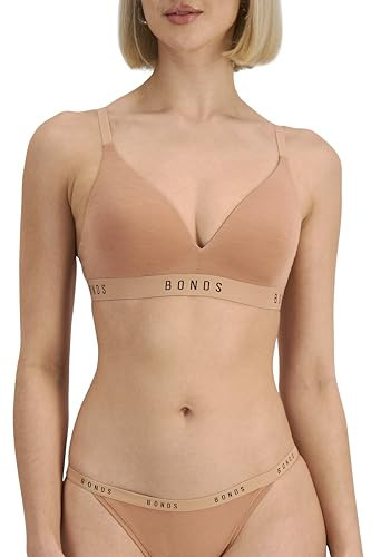 Bonds Women’s Wireless T-Shirt Bra – Contour Cups, Soft Cotton-Modal, Everyday Comfort | Amazon (US)