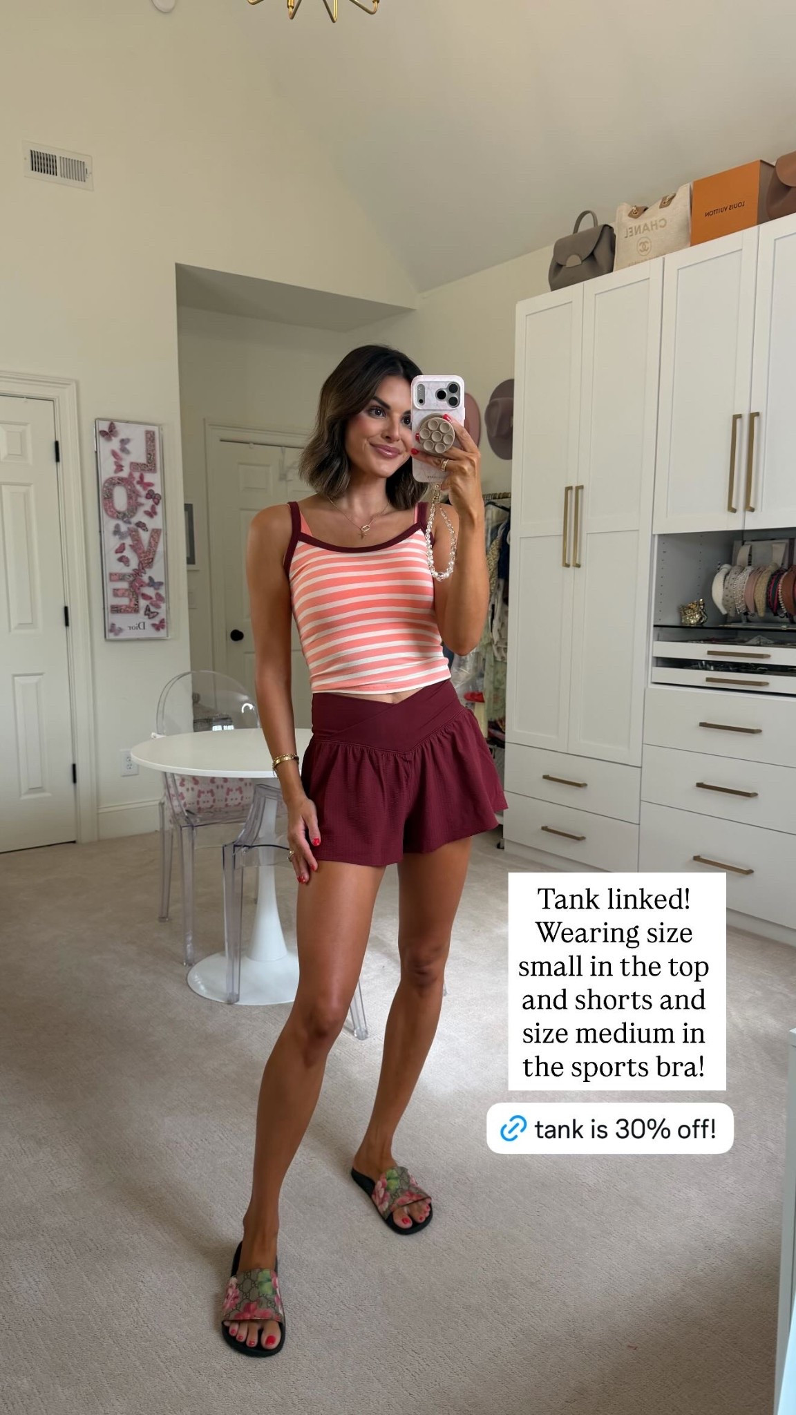 Summer outfits are here!! 🙌🏻🙌🏻

Wearing size small in the top and shorts and size medium in the sports bra!  @Aerie

#LTKActive #LTKSeasonal #LTKSaleAlert