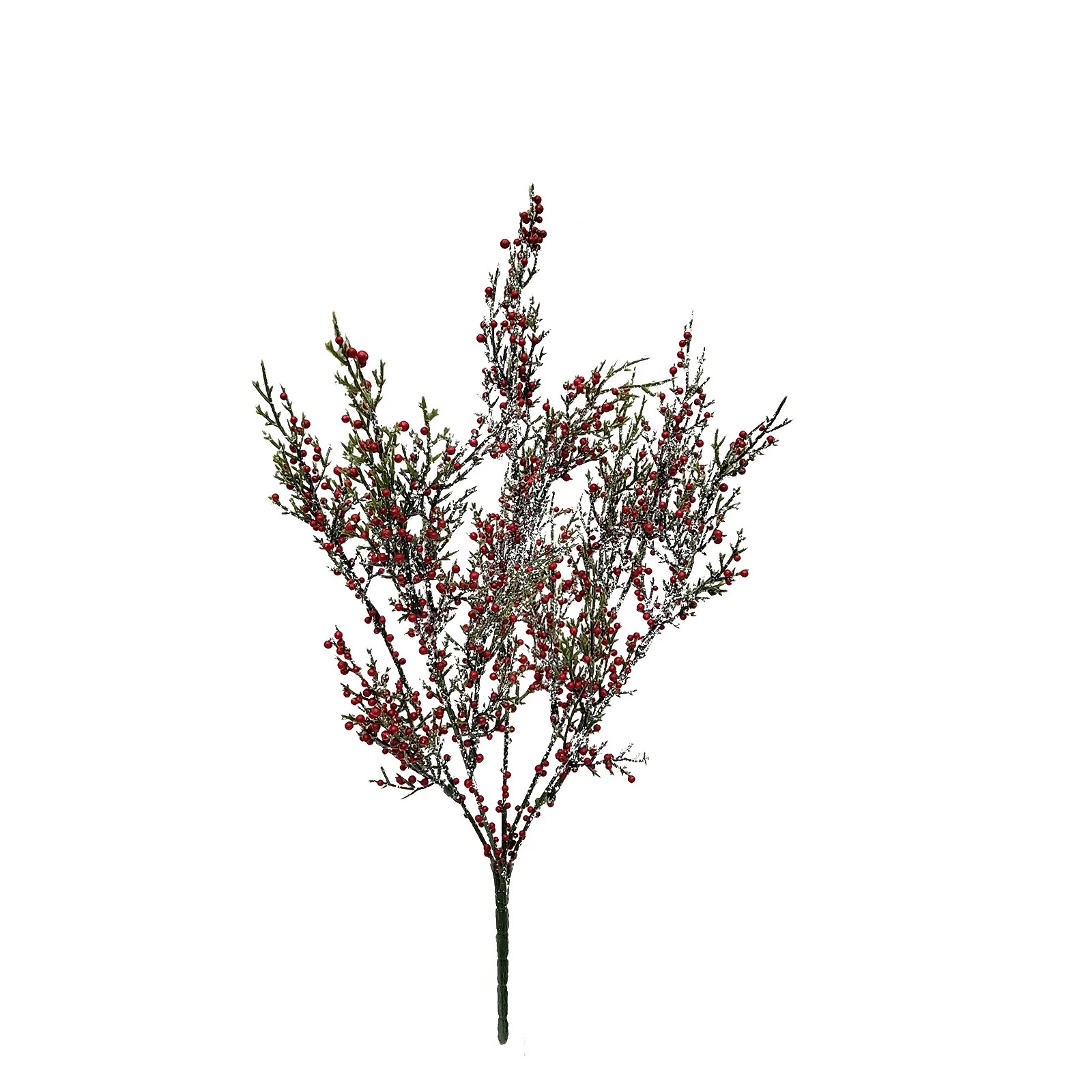 Mainstays 15" Height Indoor Artificial Green Cedar Berry Pick | Walmart (US)
