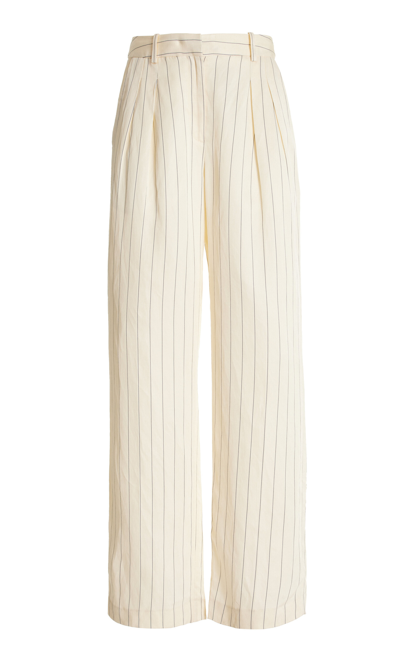 Nata Pleated Pinstriped Wide-Leg Pants | Moda Operandi (Global)