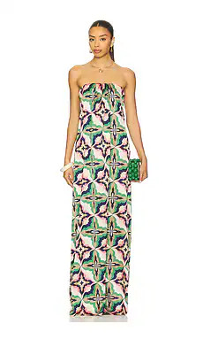 MISA Los Angeles Divina Dress in Prismatic Tile from Revolve.com | Revolve Clothing (Global)