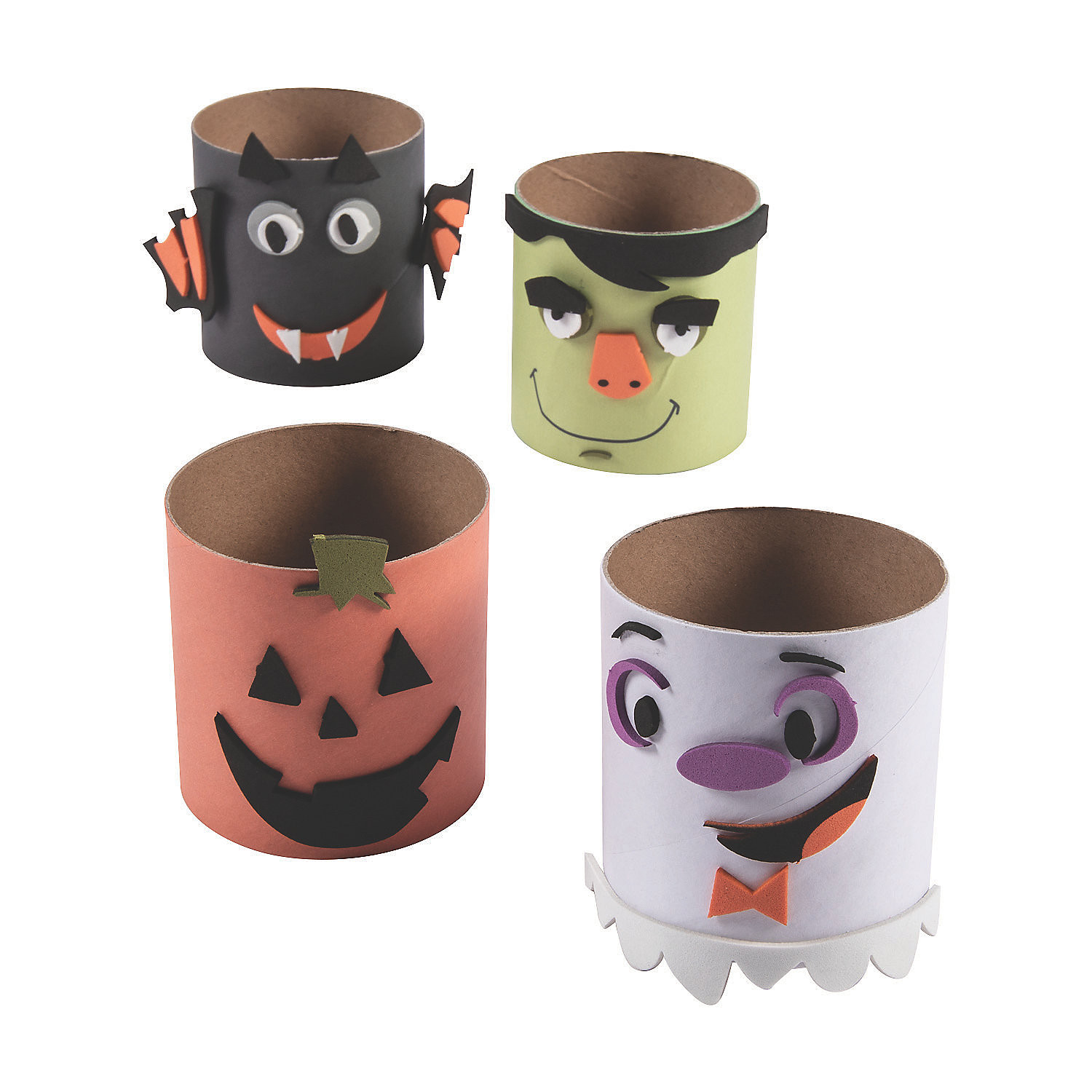 Halloween Craft Roll Craft Kit, Craft Kits, 3 - D Tabletop, Home Decor Craft Kits, Halloween, 12 ... | Walmart (US)