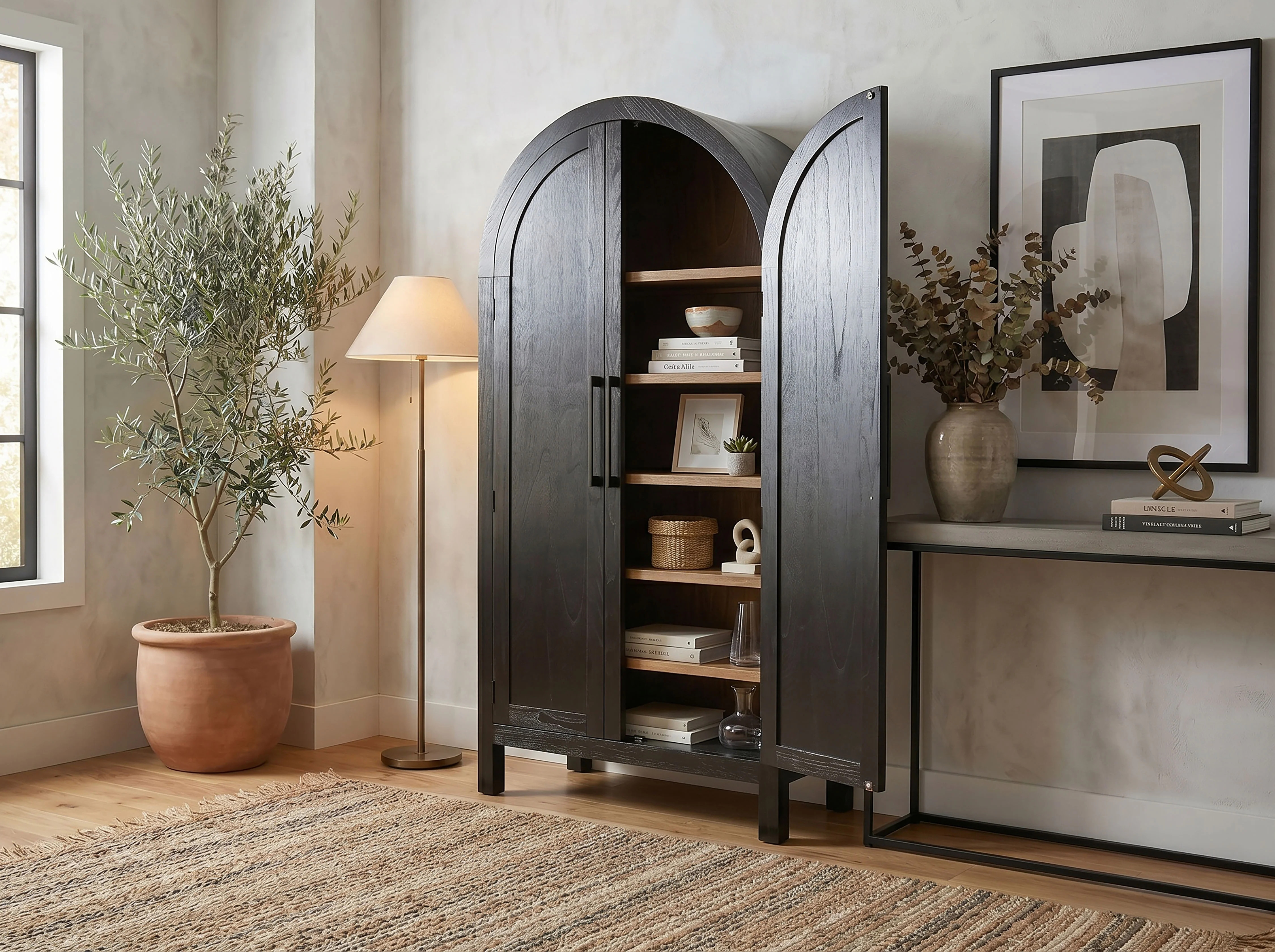 Storage Arch Cabinet | Wayfair North America