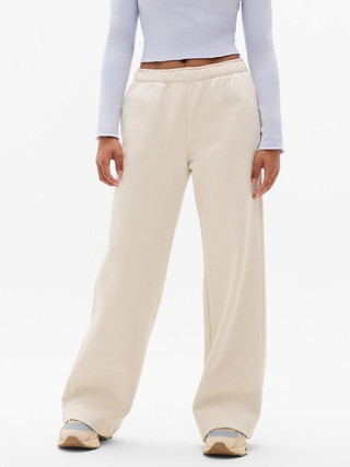 Athleta Girl All Day Wide Leg Fleece Pant | Athleta