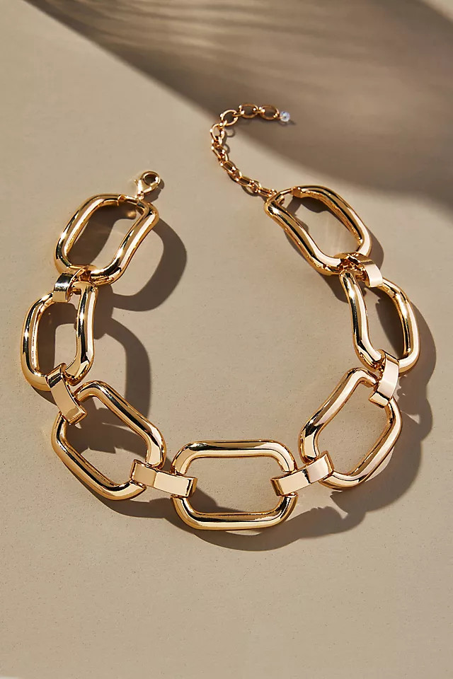 Large Linked Necklace | Anthropologie (US)