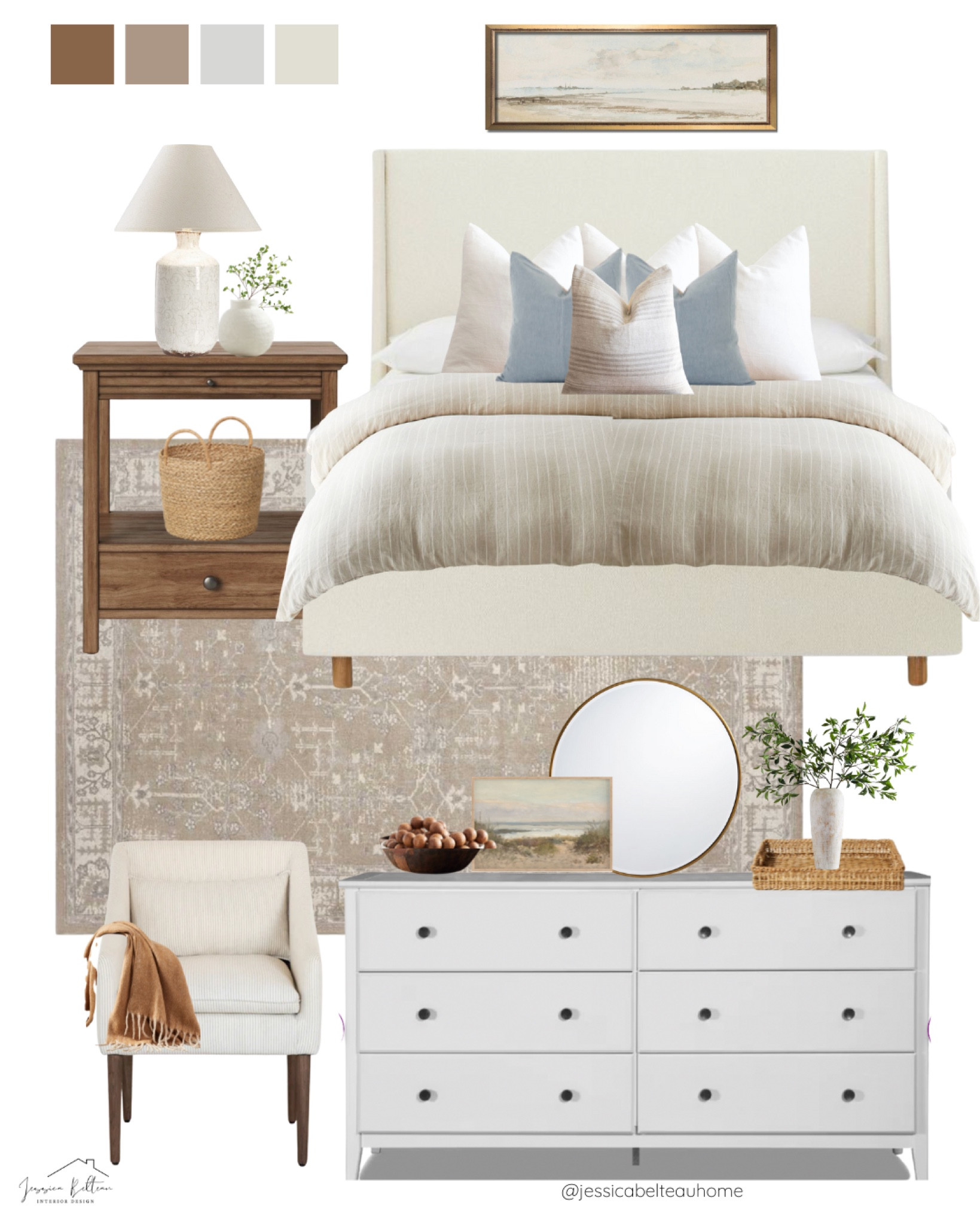 Master Bedroom Design | Neutral Bedroom | Target Bedroom Furniture | Bedroom Design | Boucle Bed | Target Decor 

#LTKhome #LTKunder100