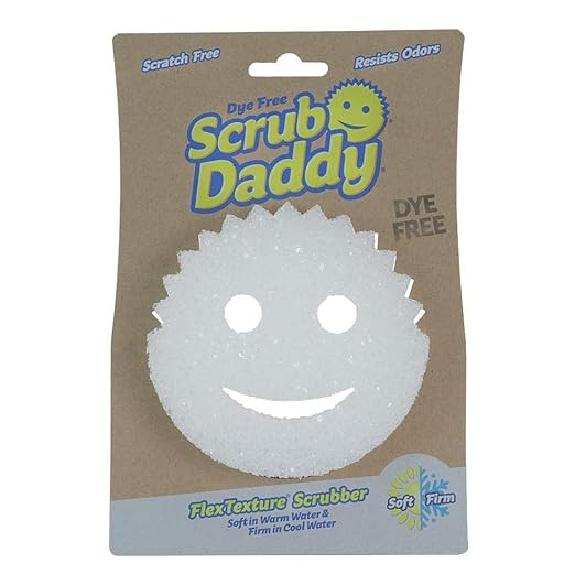 Scrub Daddy - Dye Free FlexTexture Scrubber - 1 Ct | Amazon (US)