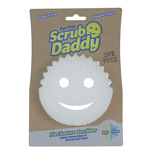 Scrub Daddy - Dye Free FlexTexture Scrubber - 1 Ct | Amazon (US)