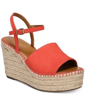 Franco Sarto Tula Platform Espadrille Wedge Sandals Women's Shoes | Macys (US)