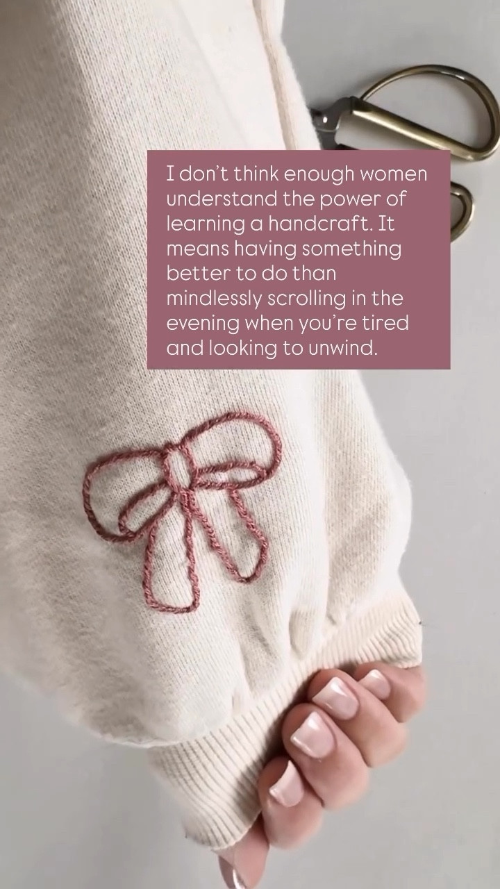 Learn to embroider with these bow stickers. Linking the bows and sweaters I love using for embroidery 

#LTKBeauty #LTKSeasonal #LTKStyleTip