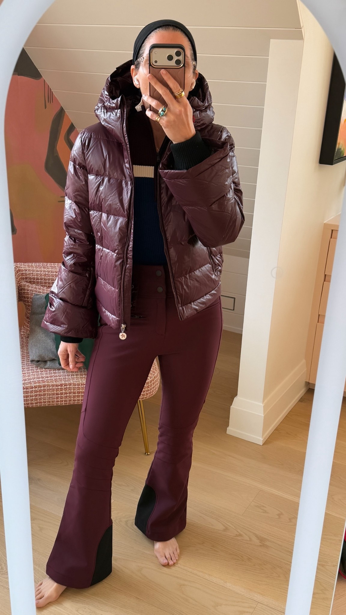 Trying on clothes for an upcoming SKI TRIP 🎿⛷️✨❄️