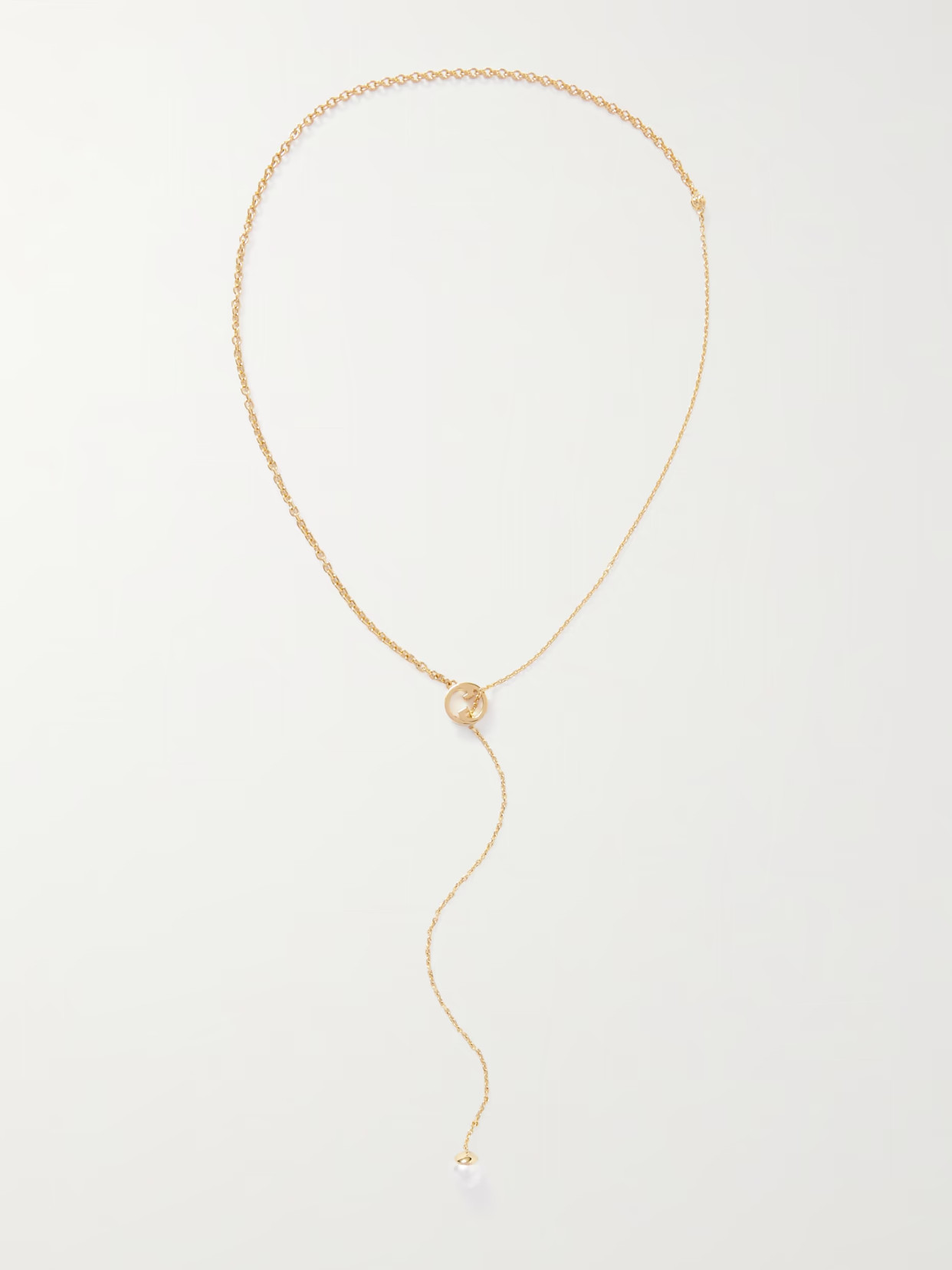 Gucci - Blondie Gold-tone Faux Pearl Necklace - Cream | NET-A-PORTER (UK & EU)