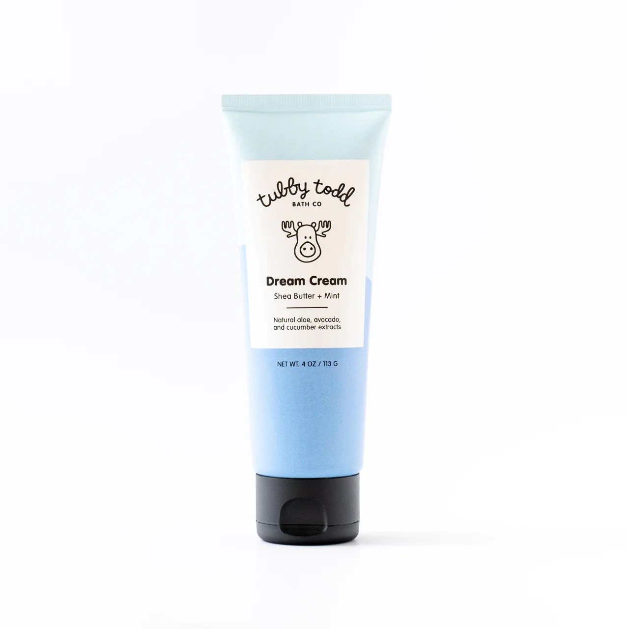 Dream Cream Shea Butter + Mint | 4oz | Tubby Todd Bath Co.