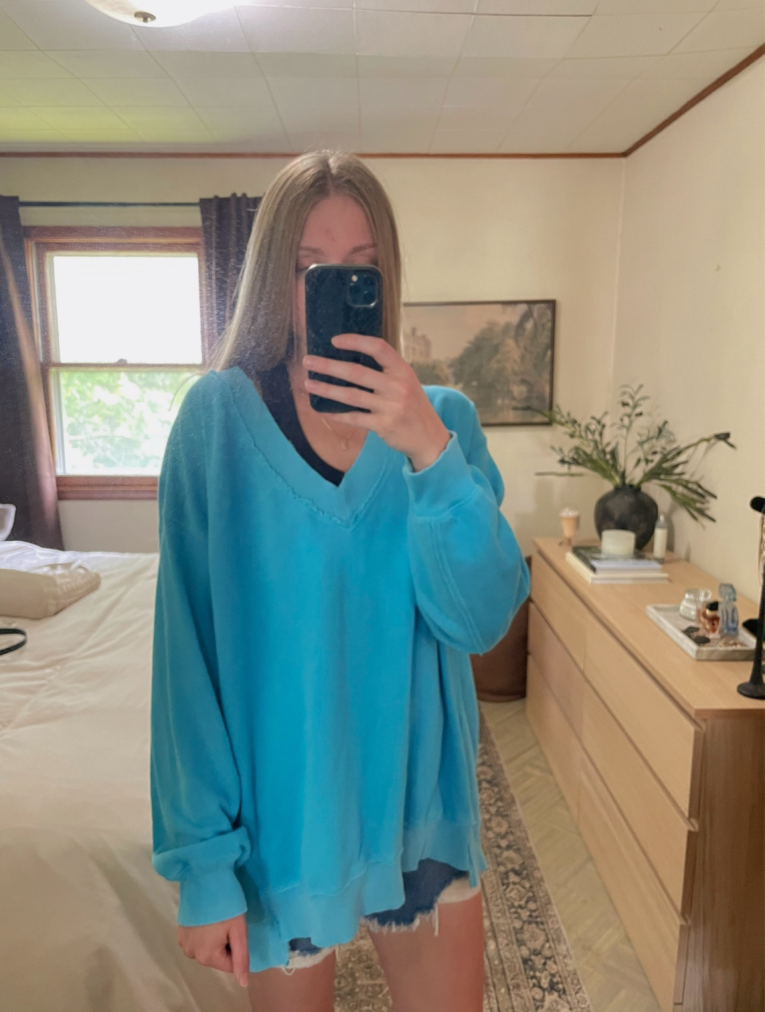 Wearing size L for an oversized fit 

#LTKFindsUnder100 #LTKSaleAlert #LTKFindsUnder50