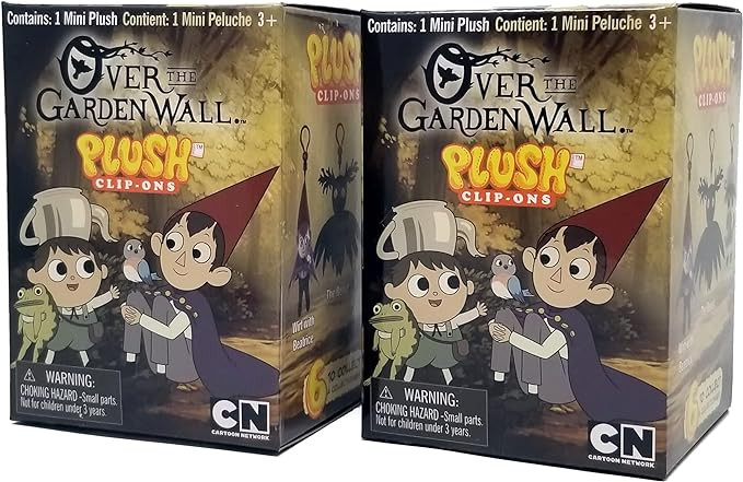 Over the Garden Wall Plush Key Chain Clip Mystery Blind Box Set of 2 | Amazon (US)