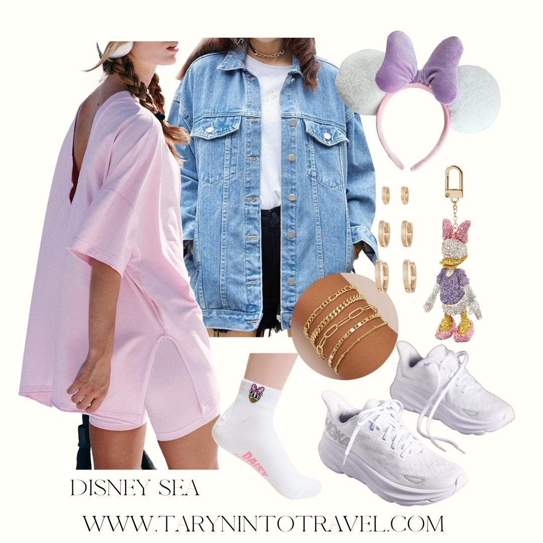 Outfit idea for a day at Disney sea in Japan / Disney ootd / Daisy Duck outfit inspo 

#LTKMidsize #LTKFindsUnder50 #LTKTravel