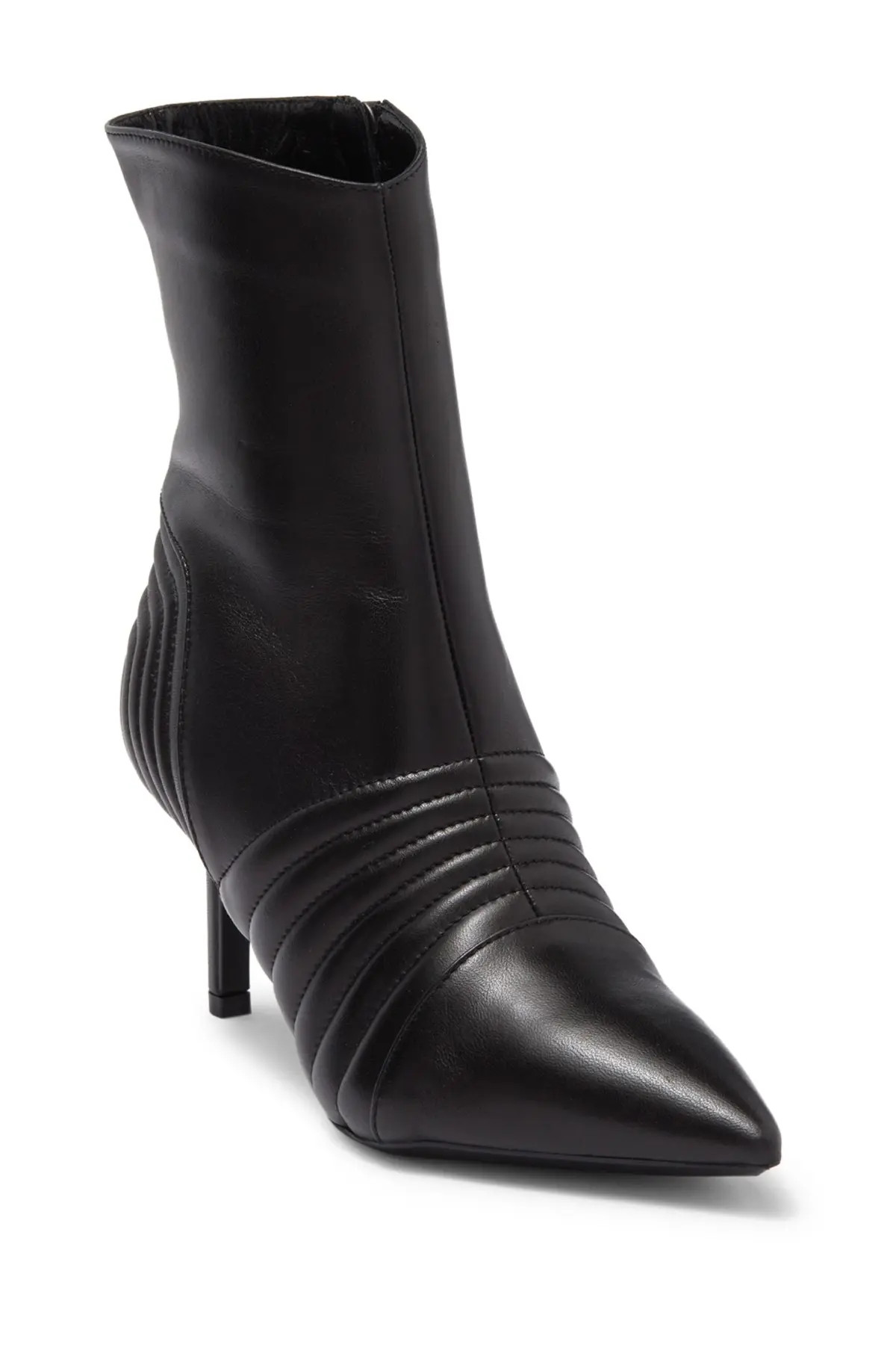 Aquatalia Maren Ridged Leather Stiletto Boot at Nordstrom Rack | Nordstrom Rack