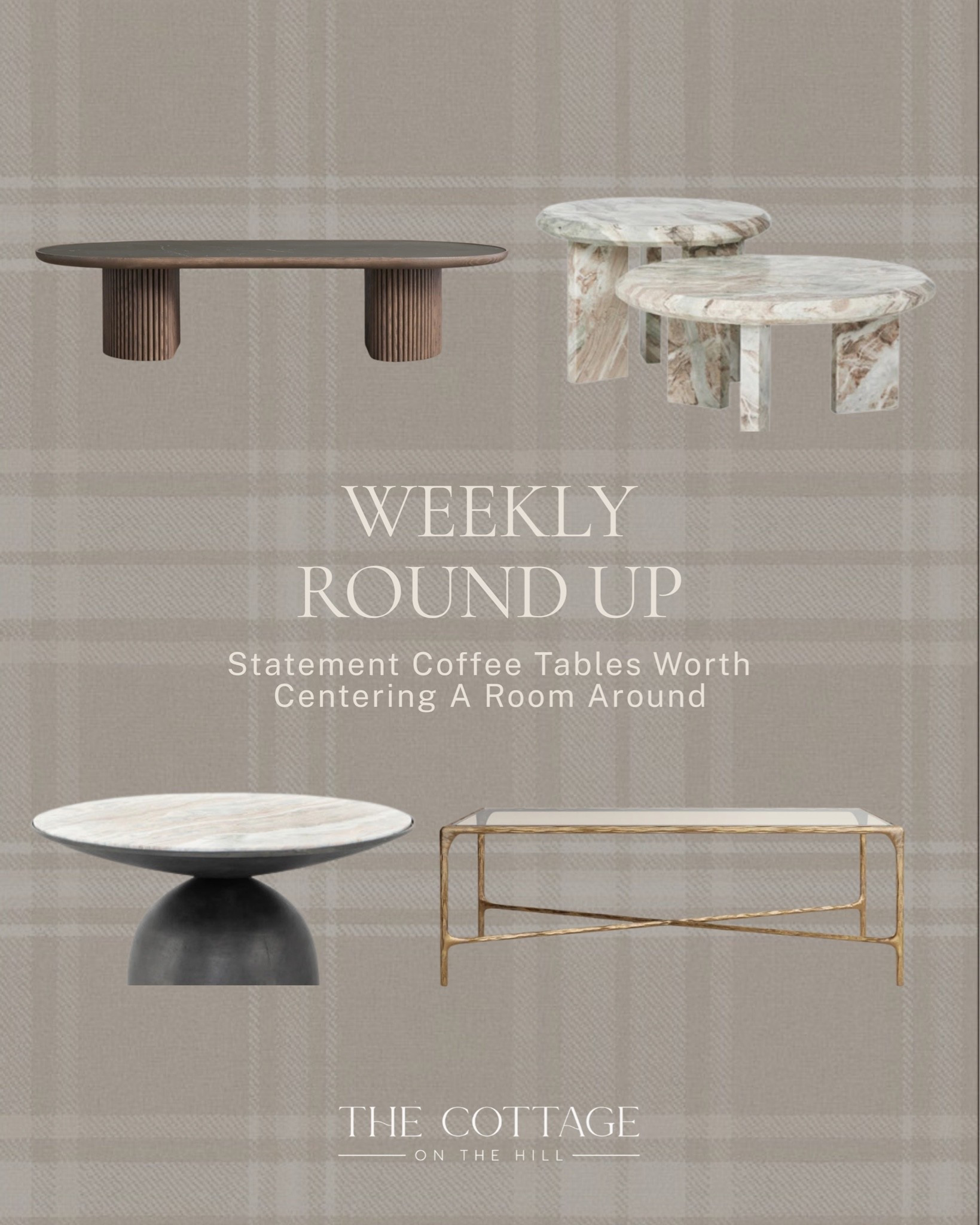 Statement coffee tables worth centering a room around. ✨

From fluted wood pedestals to marble nesting silhouettes, these are the pieces that anchor a living room and give it a reason to slow down and look twice.

Shop the pieces here! 

#LTKhome