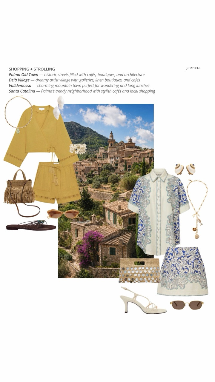 Mallorca has officially entered my European summer obsession era ☀️🇪🇸

I pulled together this edit inspired by everything I imagine wearing on the island — effortless linen sets, chic swimwear, raffia accessories, beautiful sandals, and easy dresses that work from beach clubs to sunset dinners overlooking the Mediterranean.

Whether you're planning a trip to Mallorca, heading somewhere warm this summer, or simply dreaming about your next escape, these are the pieces that capture that relaxed, luxurious European summer aesthetic perfectly.

Shop the full Mallorca-inspired edit below. 🤍

#MallorcaStyle #EuropeanSummer #VacationStyle #ResortWear #LTKStyle #SummerStyle #VacationOutfits #ResortStyle #BeachClubStyle #LinenStyle #RaffiaStyle #SummerFashion #TravelStyle #LTKFinds

#LTKTravel #LTKSeasonal #LTKOver40 #LTKTravel