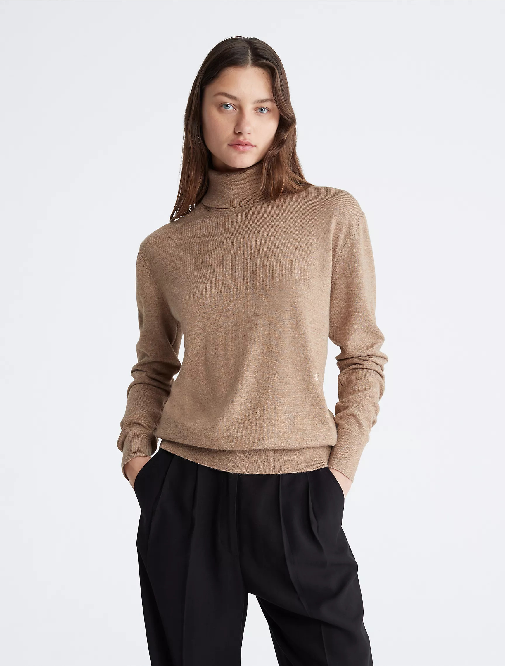 Merino Turtleneck Sweater | Calvin Klein | Calvin Klein (US)