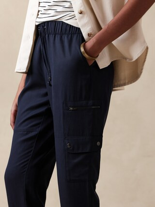 TENCEL&#153 Cargo Jogger | Banana Republic Factory