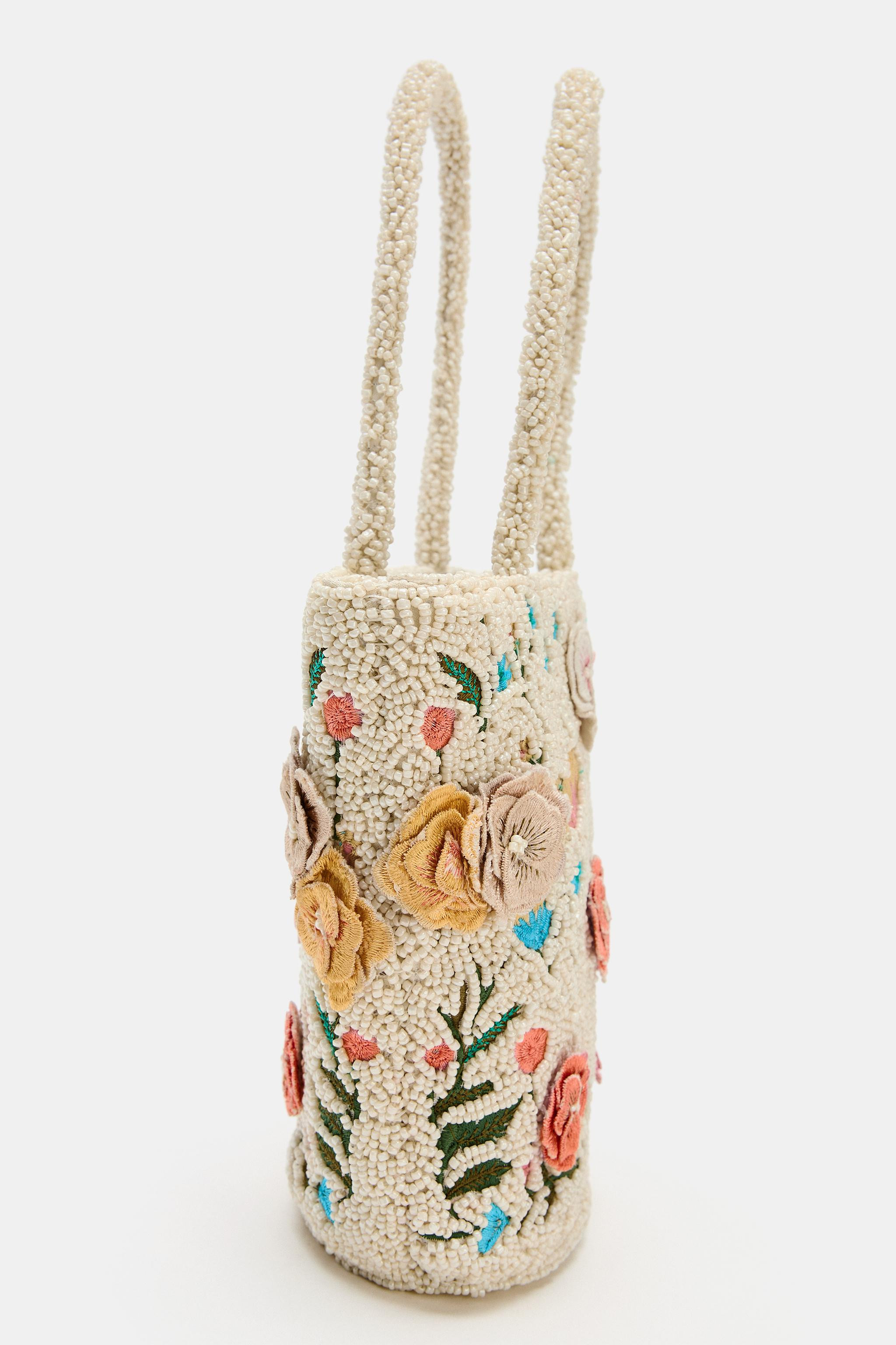 BEADED MINI HANDBAG | Zara US