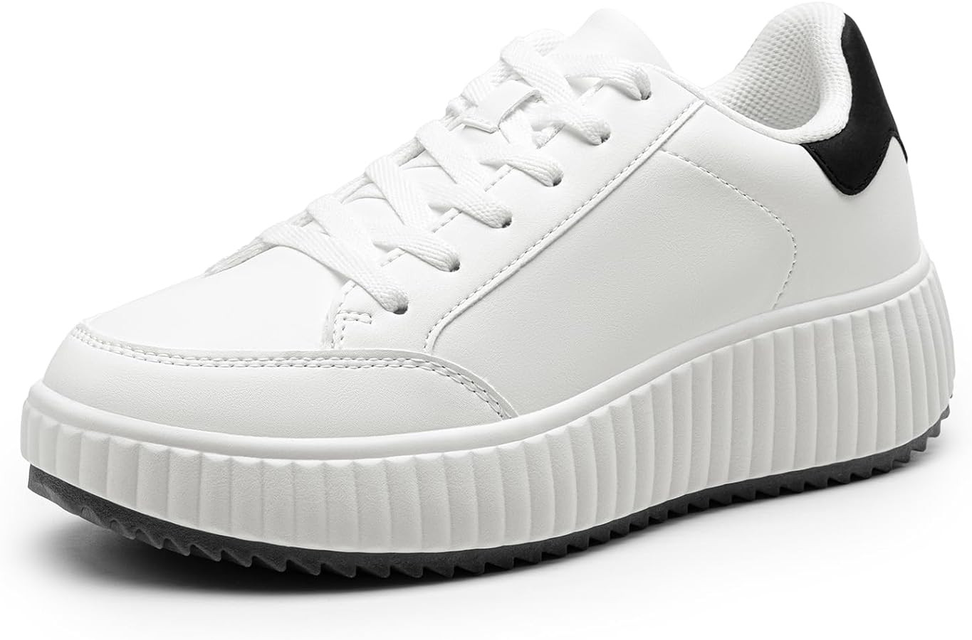 DREAM PAIRS Women Chunky City Tweed Comfortable Casual Platform Fashion Sneaker | Amazon (US)