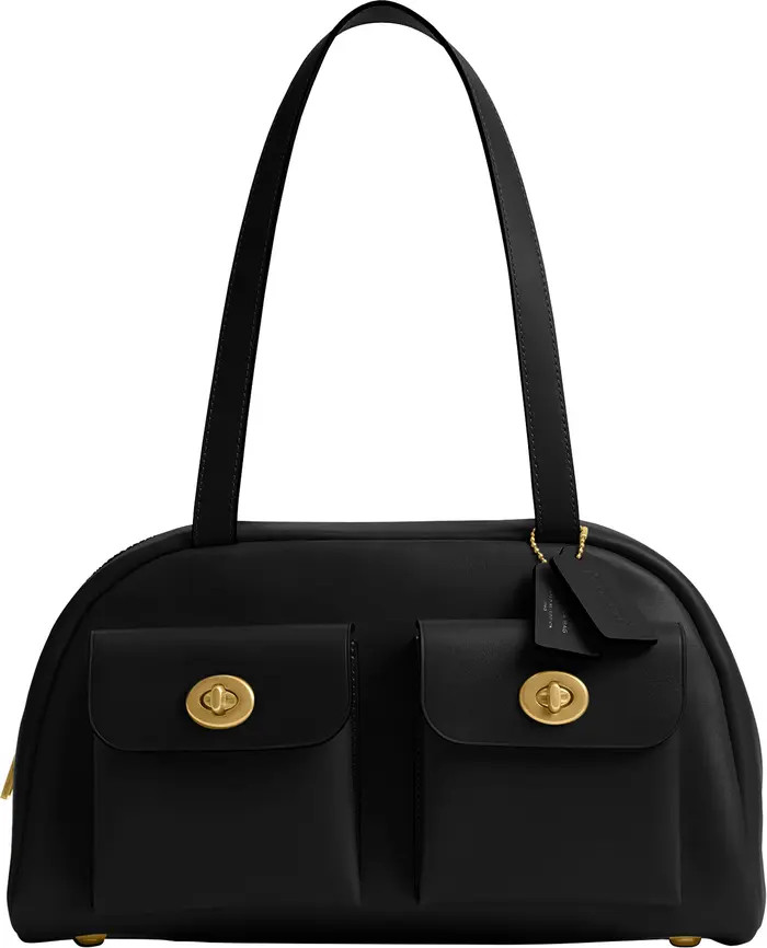 COACH The Originals Waxed Smooth Leather Shoulder Bag | Nordstrom | Nordstrom