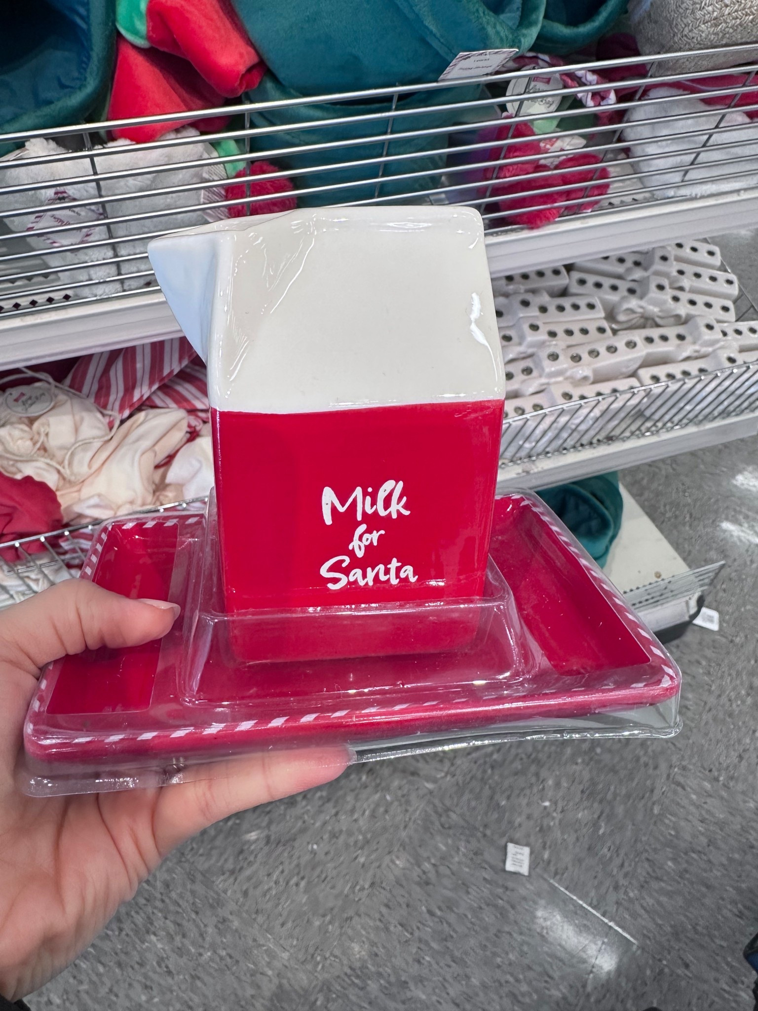 I love a designated cup and plate for Santa. Making and decorating your own would be so fun, but these are also a great option  

#LTKmomlife #LTKHoliday #LTKKids