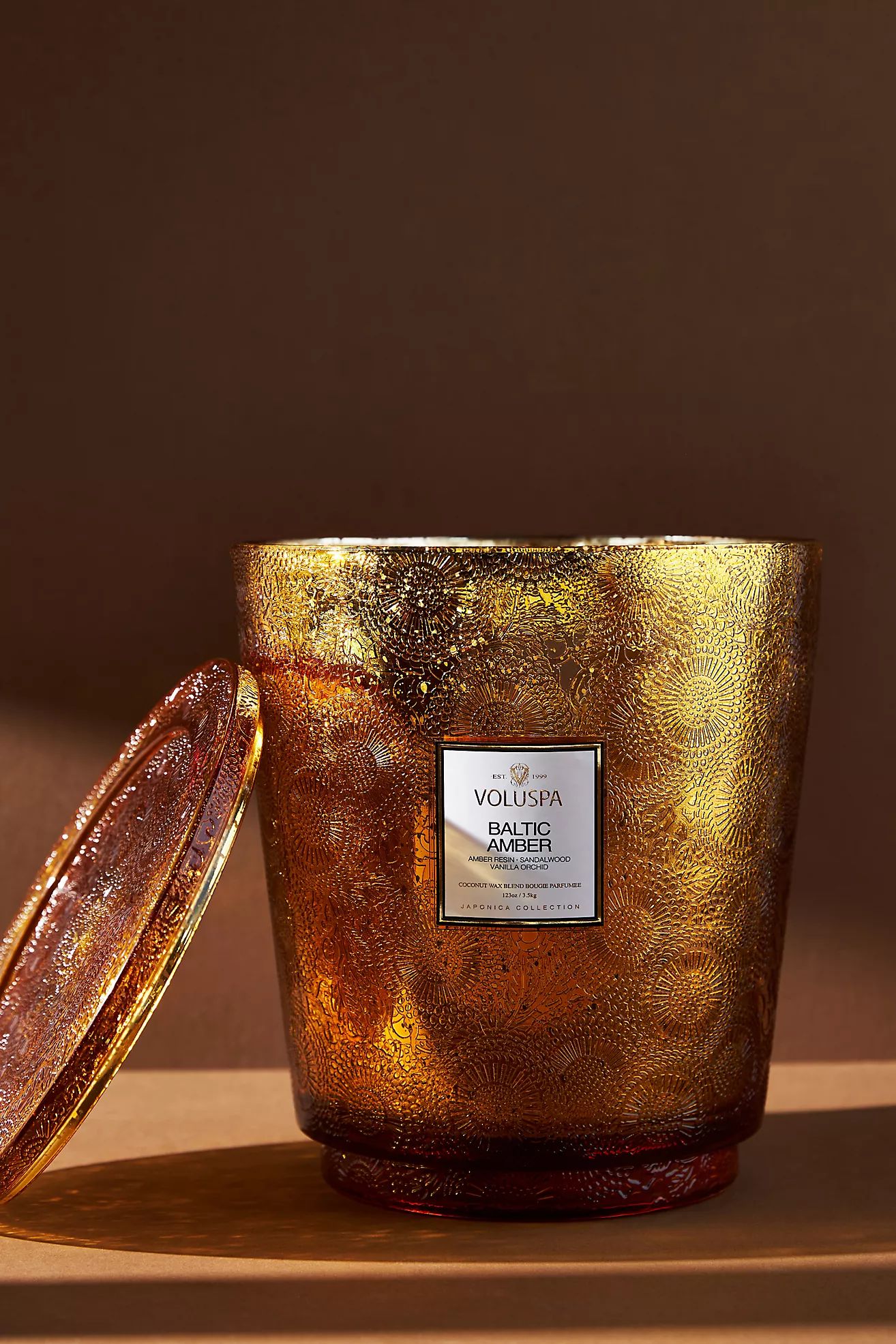 Voluspa Japonica Baltic Amber Hearth Candle | Anthropologie (US)