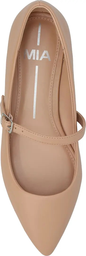 MIA Aviba Mary Jane Pointed Toe Flat (Women) | Nordstromrack | Nordstrom Rack
