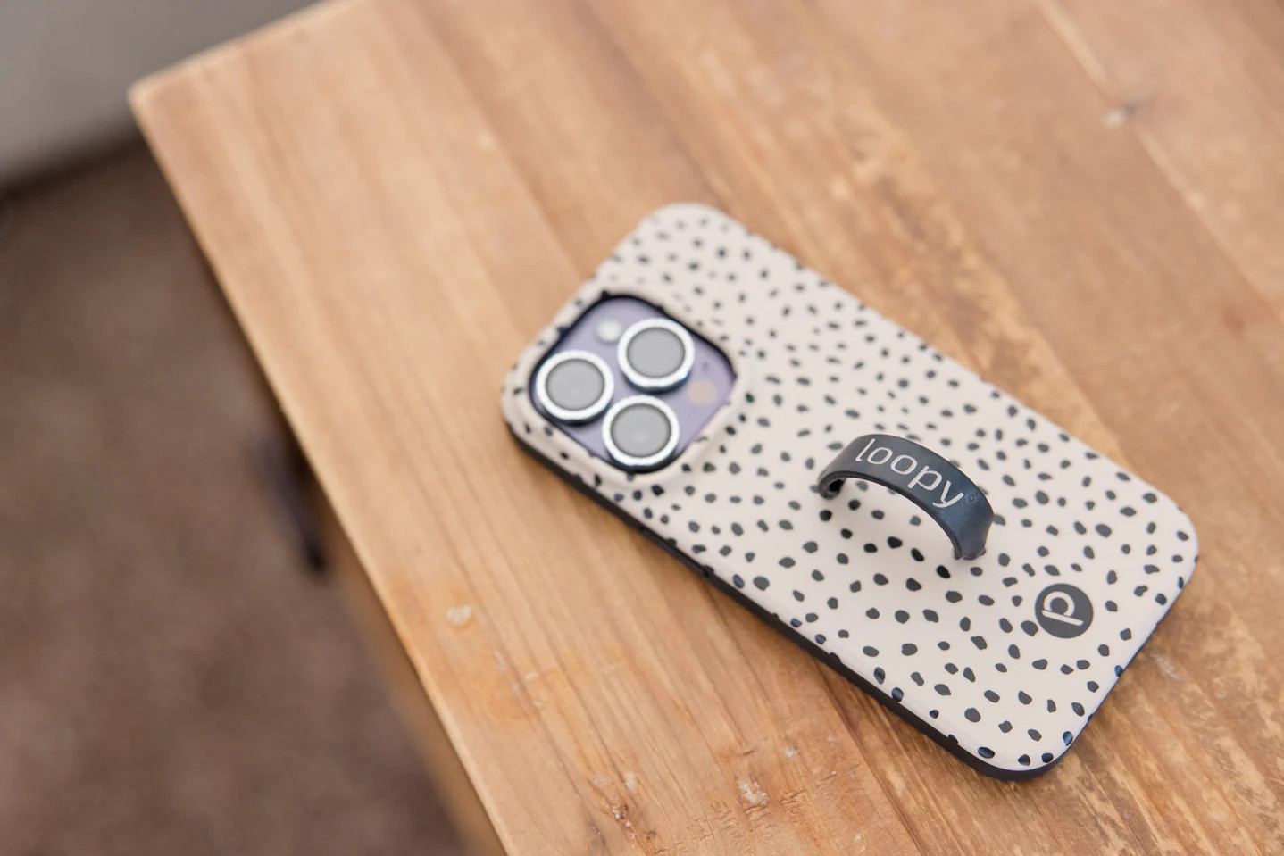 Loopy Cases - Mocha Dots | Loopy Cases