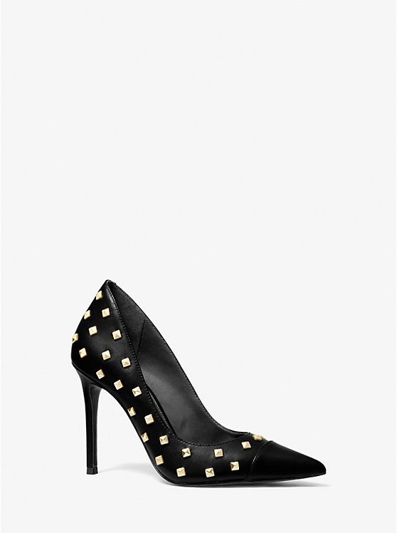 Keke Studded Leather Pump | Michael Kors US