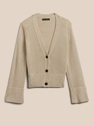 Brezza Tencel&#x2122;-Linen Cardigan | Banana Republic (US)