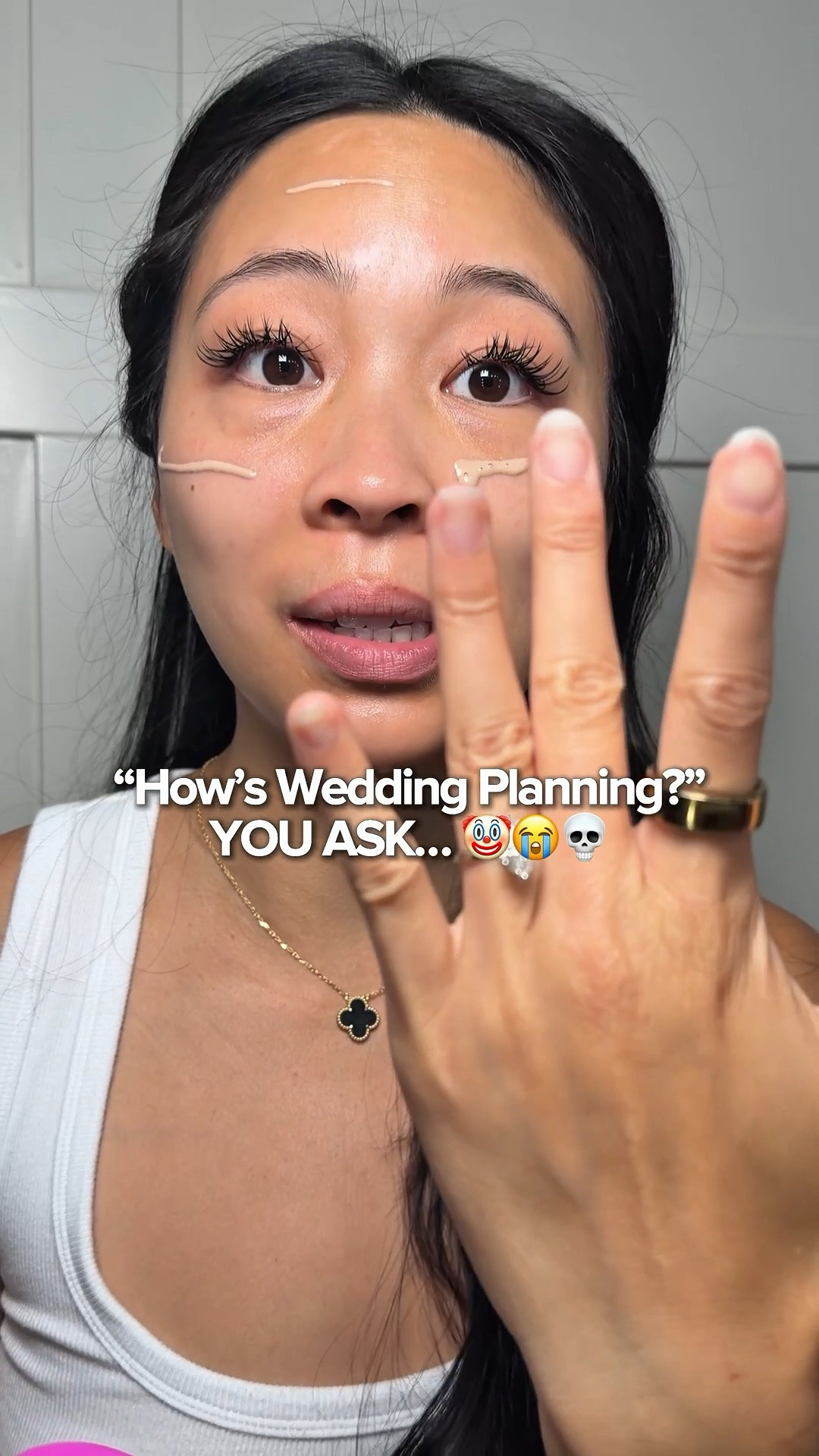 Just straight... ANXIETY 🫪💍✨

GRWM to do my quick 5min everyday makeup routine while I spill the current tea of what the beginning stages of wedding planning is REALLY like... and girl... there is already DRAMA WITH THE GUEST LIST!! Other than securing the venue, I don't know what to do after... hiring a wedding planner & coordinator?

#LTKWedding #LTKgrwm #LTKstorytime