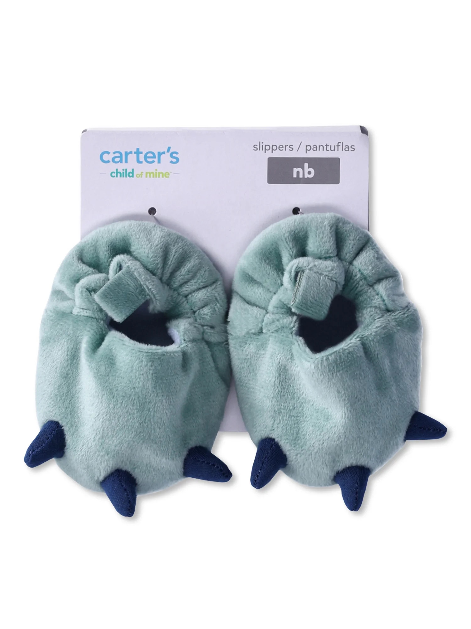 Carter's Child of Mine, Infant Boy Dino Slippers, Size Newborn | Walmart (US)