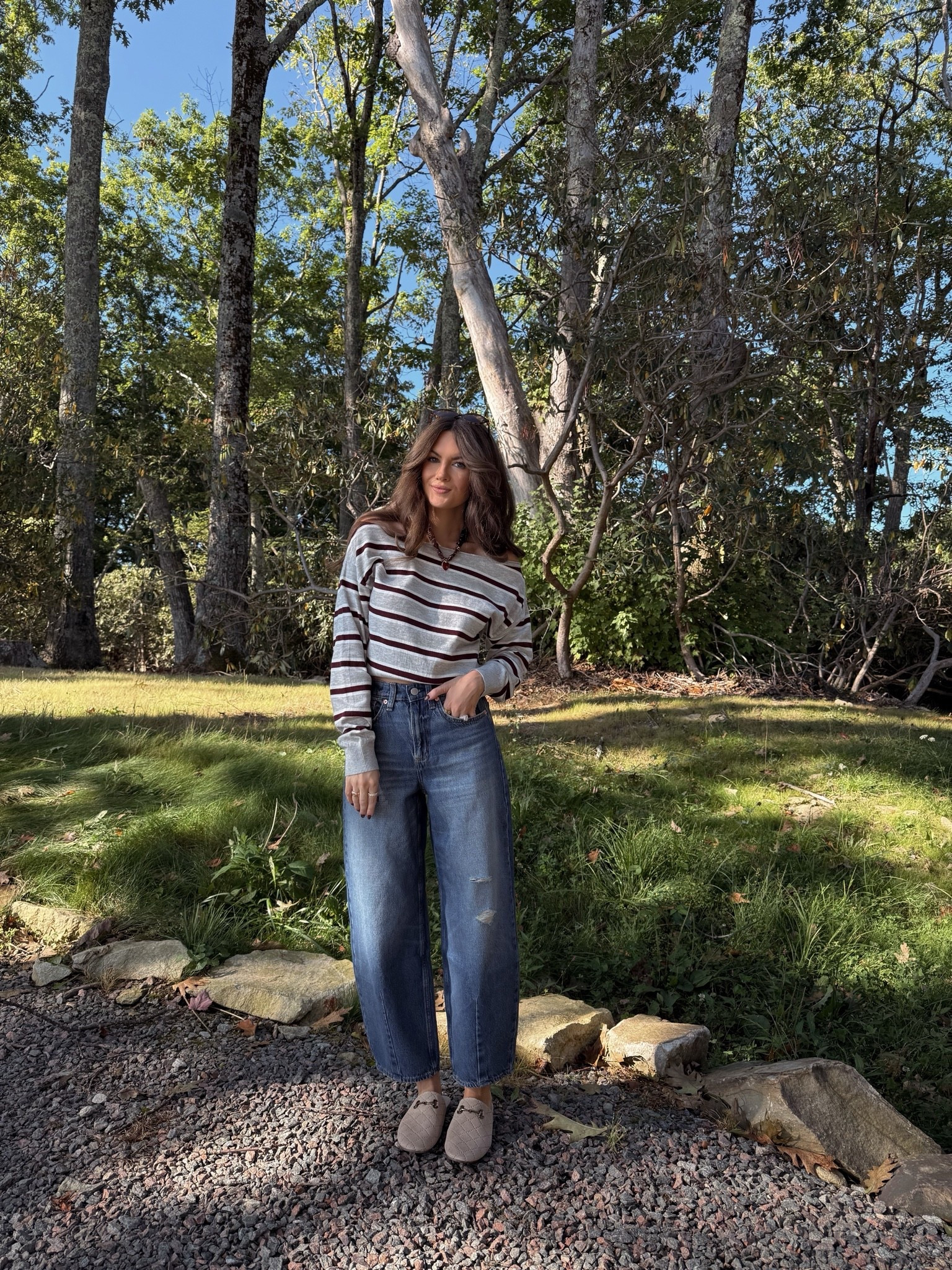 Target fall outfit 🤎 jeans are medium wash!

#LTKootd #LTKmomlife #LTKSeasonal