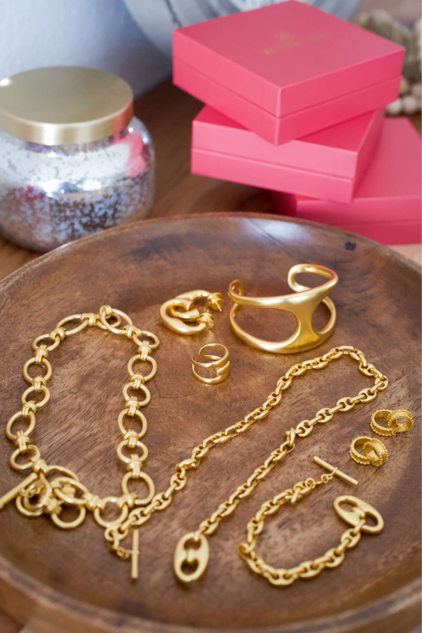 Julie Vos jewelry I’m loving this Valentine’s season. The Laguna pieces bring a bold but polished feel, while the Marbella 2 in 1 earring and Portofino link necklace add effortless elegance you can wear daily or dress up. Timeless, gift-worthy, and designed to carry you well beyond February.

Julie Vos jewelry, Julie Vos Laguna hoop medium, Julie Vos Laguna statement cuff, Julie Vos Laguna ring size 8 9, Julie Vos Laguna demi link necklace, Julie Vos Laguna demi link bracelet, Julie Vos Marbella 2 in 1 earring, Julie Vos Portofino link necklace, Valentine’s jewelry, Valentine’s Day gift idea, elevated accessories, AudrieDollins 

 #LTKValentine #LTKWorkwear #LTKWedding