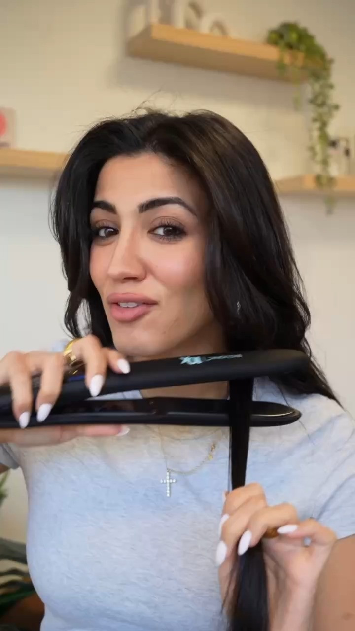 The easiest way to get flat iron curls! 

 #LTKBeauty