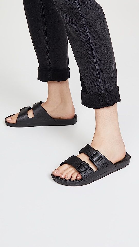 Moses Two Band Slides | Shopbop