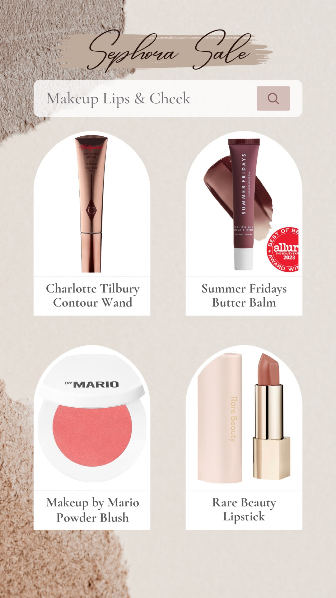 *Add these makeup items to your cart 🛍️
Sephora sale is just around the corner! 4/5 - 4/15

#LTKSeasonal #LTKxSephora #LTKbeauty