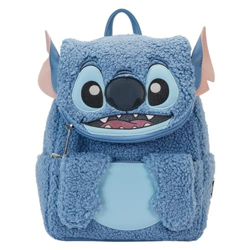 Loungefly Disney Stitch Plush Sherpa Mini Backpack | Amazon (US)