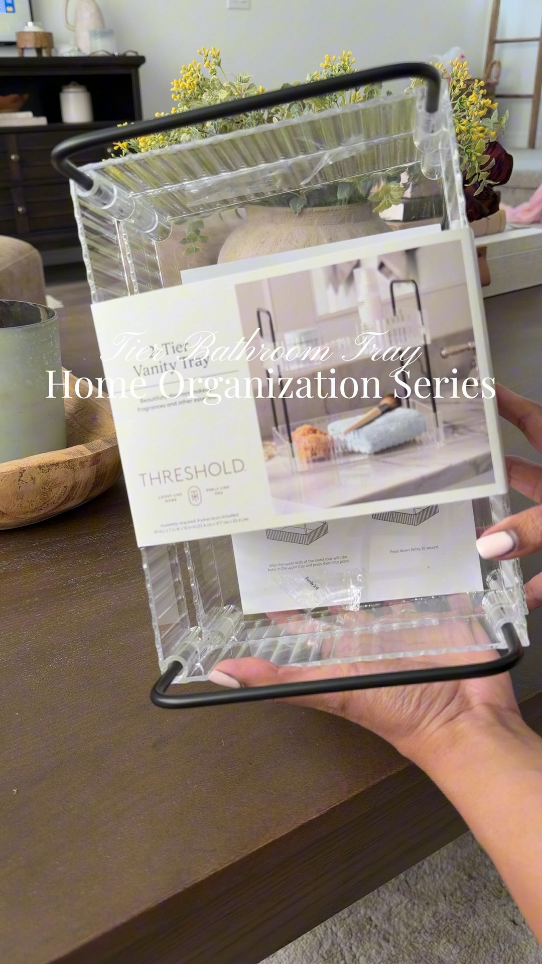 Target bathroom organizer tier shelves vanityy 

#LTKSaleAlert #LTKHome #LTKBeauty