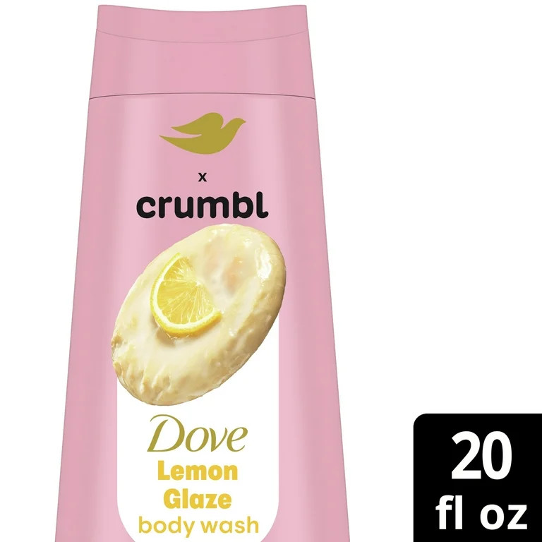 Dove Crumbl Moisturizing Liquid Body Wash Lemon Glaze, 20 oz | Walmart (US)