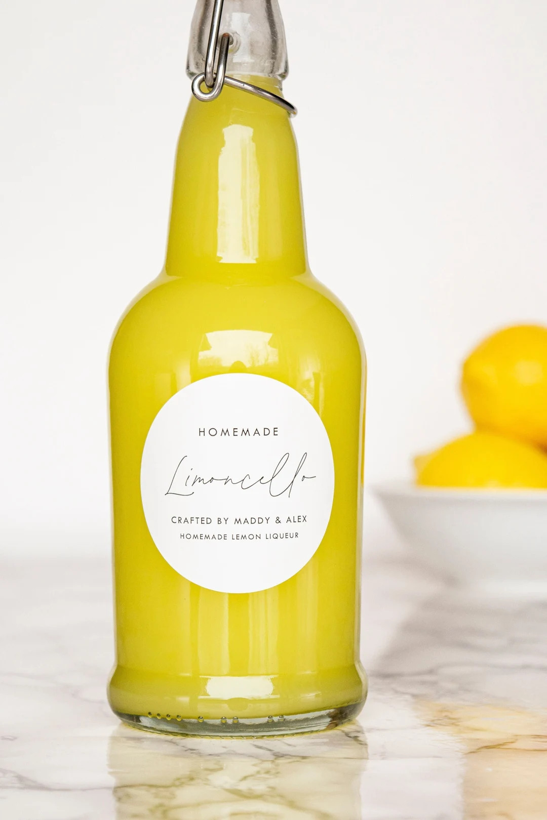 Script-nouveau Limoncello + Liqueur Labels • Custom • Water and Oil Resistant for Professiona... | Etsy (US)