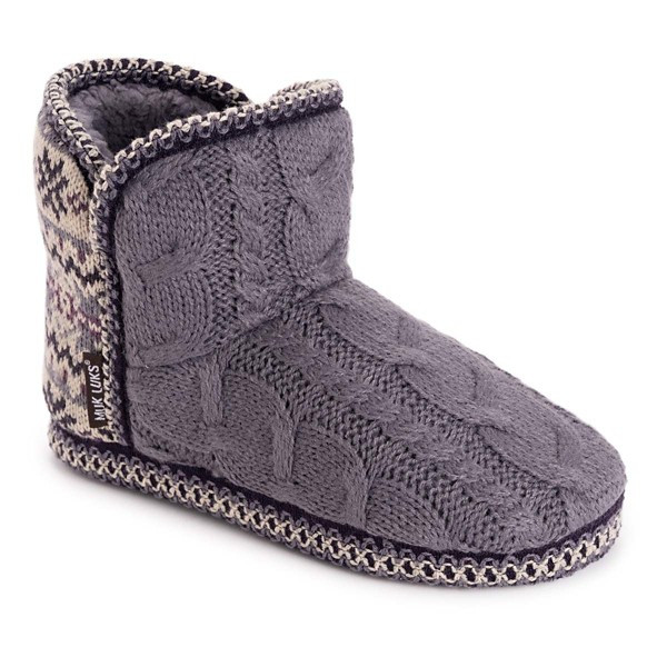 Women's Muk Luks Leigh Slippers XLarge Gypsy Rouge Cable | Scheels