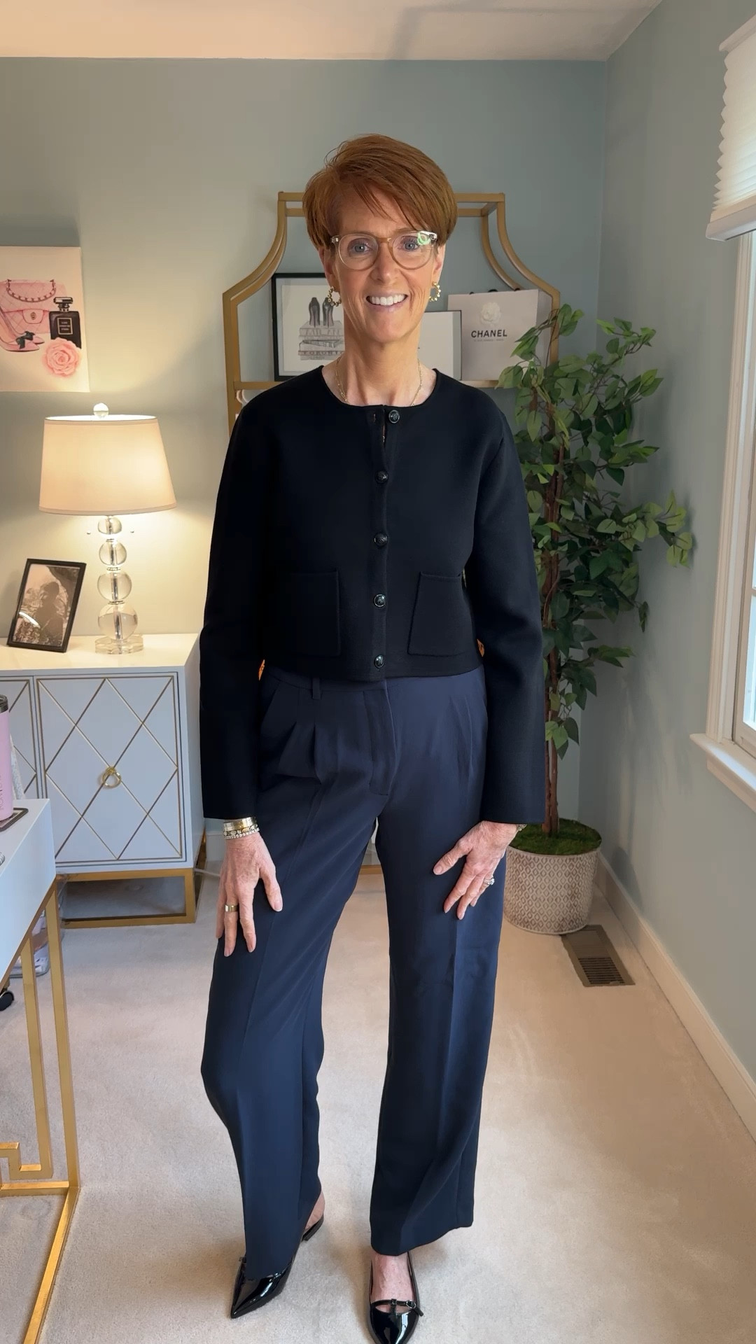 New to me from Aritzia
Have you tried the brand?
Two pieces to share:

Black Lady Jacket – A modern twist on a classic, this jacket offers a polished look that’s both feminine and professional. It's the ultimate wardrobe multitasker. 

Navy Blue Trousers – These tailored pants bring a touch of sophistication to your workwear, designed with a flattering fit that transitions easily from day to night.

#LTKWorkwear #LTKOver40 #LTKStyleTip